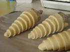 Bavarian Chocolate Cream Horns