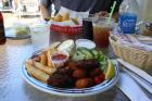 fried scallops and oysters