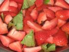 Basil-Marinated Strawberries