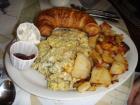 Lobster Scramble-In with a Croissant