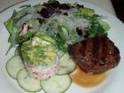 Beef Tenderloin and Lobster Salad