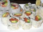 Salmon Avocado Sushi Roll Salmon Avocado Sushi Roll
