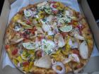 Thai Red Chicken Curry Pizza
