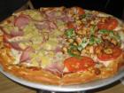 Large Pizza: half Yukon/ half For the Birds Large Pizza: half Yukon/ half For the Birds