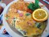 3 egg Omelette Plate - Farmer Style