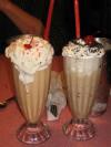 Peppermint Smoothie and Oreo Mint Shake