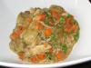 Chicken & Dumplings with Peas and Carrots