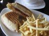 Roasted Chicken Panini w/ Swiss Cheese, Roasted Bell Pepper, Sundried Tomato & Chipotle Mayo