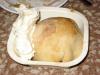 Apple Dumpling with Vanilla Ice Cream