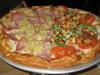 Large Pizza: half Yukon/ half For the Birds