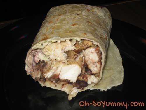 Fred's Mexican Cafe mahi mahi burrito