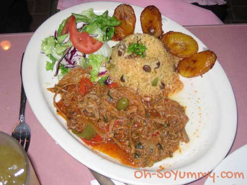 La Marginal #8 Ropa Vieja (Shredded Beef )