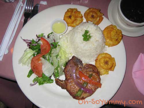 La Marginal #4 Chuleta A La Borinquen (Pork A La Borinquen)