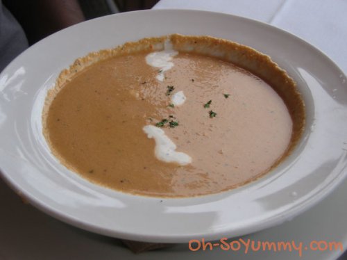 Sbicca Heirloom Tomato Gazpacho