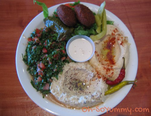 Open Sesame Combo Plate Open Sesame Combo Plate