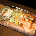 Indigo Grill - Alderwood Plank Salmon