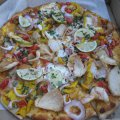 Thai Red Chicken Curry Pizza