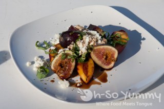 Hak Grill fig salad at Gourmet Experience 2011 Hak Grill fig salad at Gourmet Experience 2011