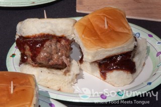 Hak Grill beef slider at Gourmet Experience 2011 Hak Grill beef slider at Gourmet Experience 2011