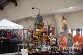 San Ysidro Adult School front of cake at Gourmet Experience 2011 San Ysidro Adult School front of cake at Gourmet Experience 2011