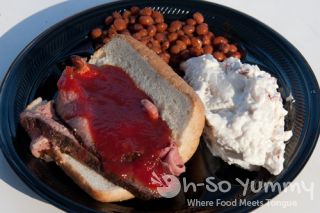 Tri Tip and More plate at Gourmet Experience 2011 Tri Tip and More plate at Gourmet Experience 2011