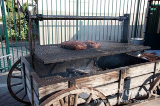 Tri Tip and More smoking pit at Gourmet Experience 2011 Tri Tip and More smoking pit at Gourmet Experience 2011