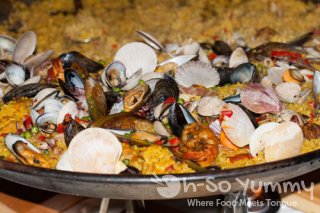 Taste of Downtown 2011 - Cafe Sevilla paella Taste of Downtown 2011 - Cafe Sevilla paella