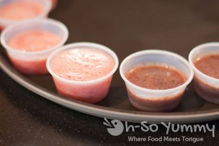 Taste of Downtown San Diego 2011 - Chef Miguel's Deli Juice Bar sample smoothies Taste of Downtown San Diego 2011 - Chef Miguel's Deli Juice Bar sample smoothies