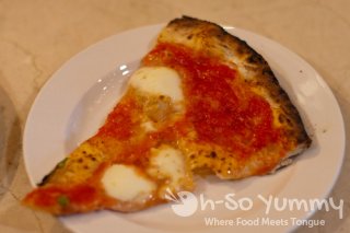 Taste of North Park 2011 - Caffe Calabria cheese pizza Taste of North Park 2011 - Caffe Calabria cheese pizza