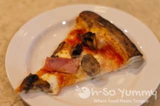 Taste of North Park 2011 - Caffe Calabria meat pizza Taste of North Park 2011 - Caffe Calabria meat pizza