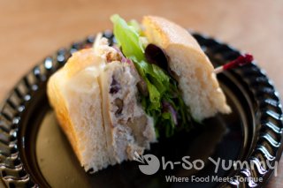 Taste of North Park 2011 - Claire de Lune turkey sandwich Taste of North Park 2011 - Claire de Lune turkey sandwich