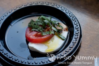 Taste of North Park 2011 - U-31 capris salad Taste of North Park 2011 - U-31 capris salad