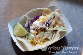 Taste of North Park 2011 - U-31 fish taco Taste of North Park 2011 - U-31 fish taco