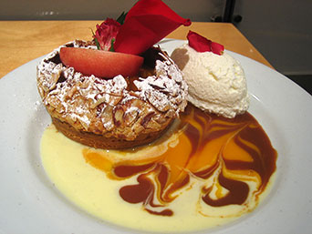Warm Nectarine Pie