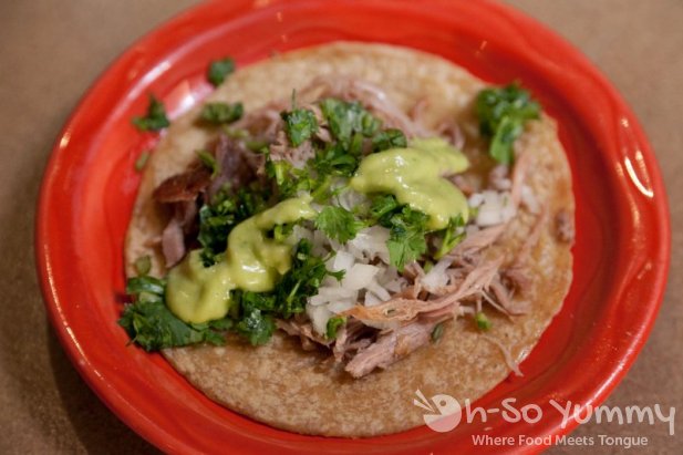 Tequila Trail Cafe Coyote carnitas tacos