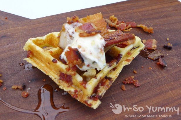 Bacon and Barrels 2014 - West Coast Tavern - Pork Belly and Waffles