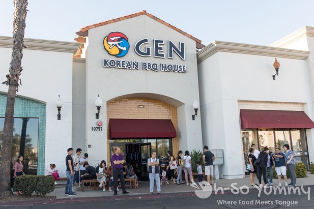 Gen Korean BBQ House in Mira Mesa of San Diego