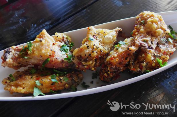 Salt and Pepper Wings at Common Theory Public House