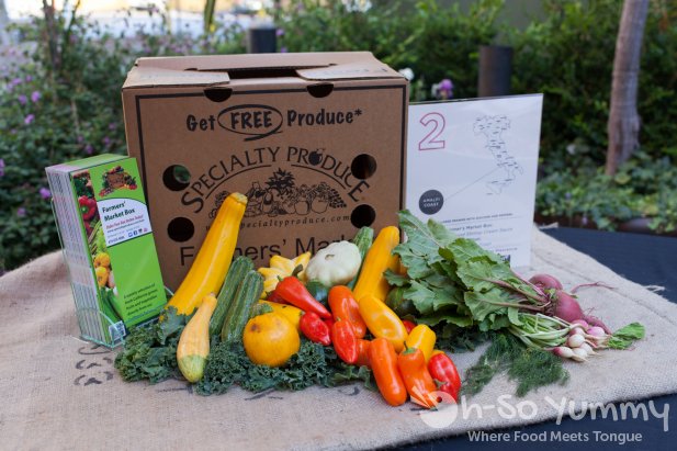 specialty produce farners' market box