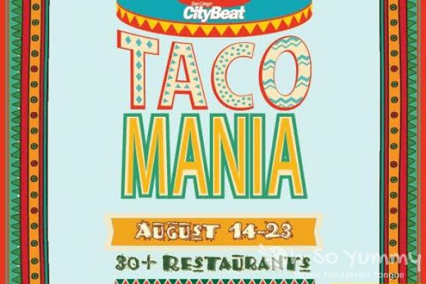 San Diego CityBeat Taco Mania 2015 flyer #tacomaniasd