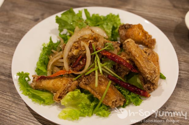 Fish Sauce Wings at Tim Ky Noodle in San Diego