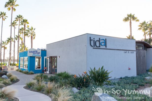 Tidal restaurant in Mission Bay of San Diego