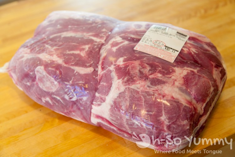Raw Pork Shoulder