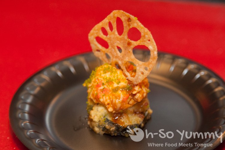 Taste of Downtown 2014 - viva las vegas roll at RA Sushi