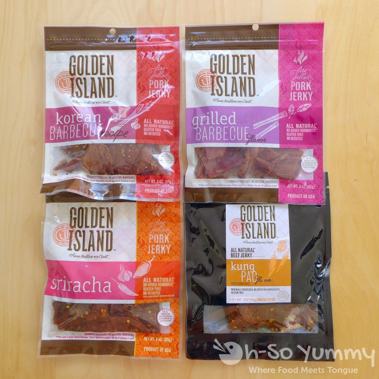 Golden Island Jerky review OhSo Yummy