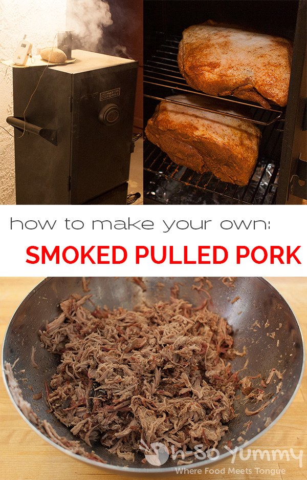 How to make Smoked Pulled Pork: tried and true method explained by Dennis at Oh-SoYummy