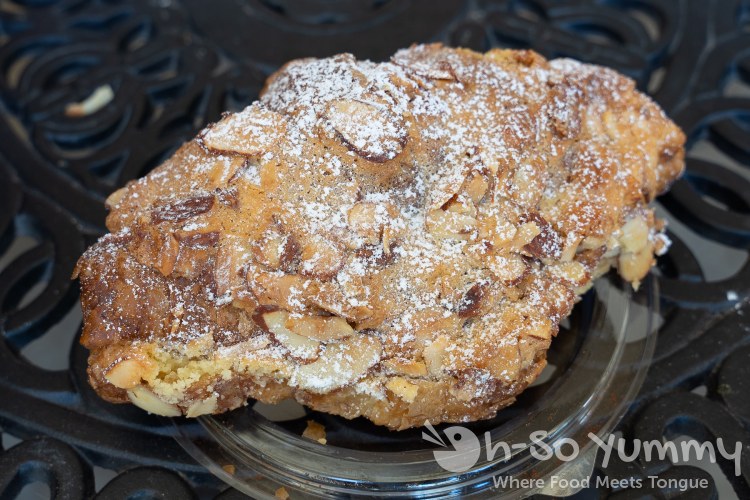 Almond Croissant from French Oven bakery in San Diego