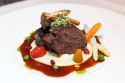 Robin’s Red Ale Braised Beef Cheeks at the Marine Room in La Jolla